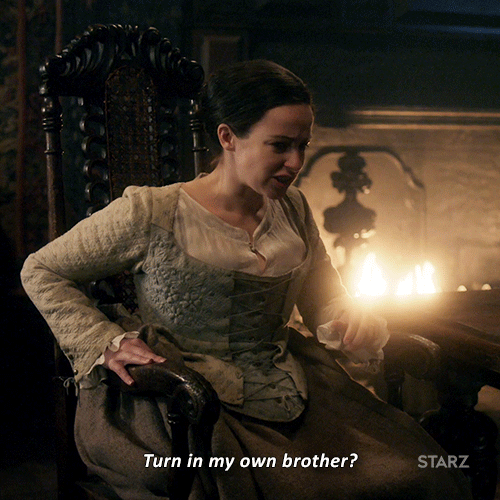 Jenny turn in my own brother.gif