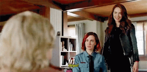 Wynonna heyo offered sheriff.gif