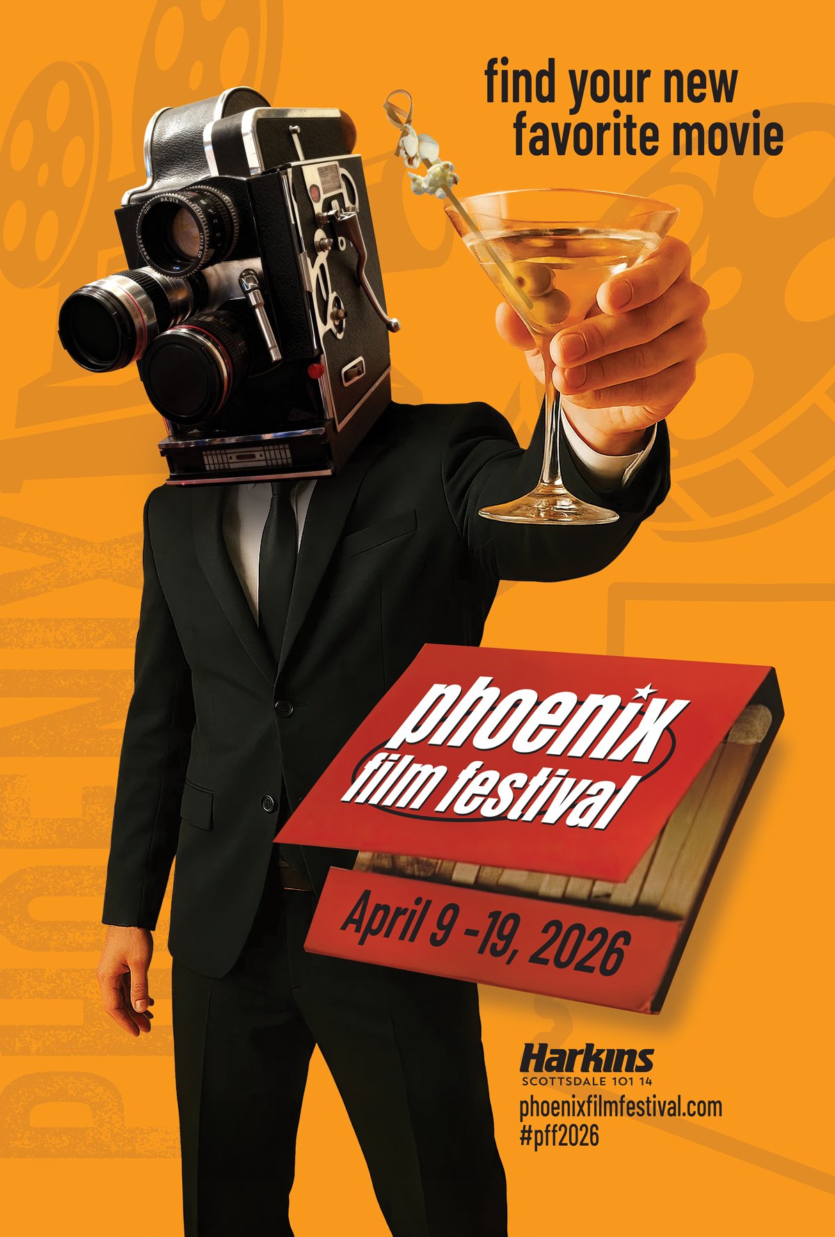 The 2026 Phoenix Film Festival takes place April 9 - April 19, 2026 at the Harkins Scottsdale 101