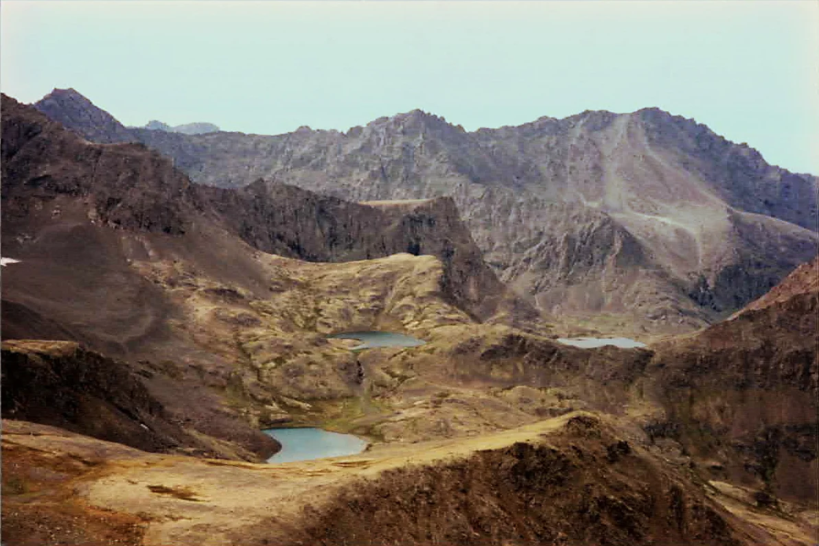 WILLIWAW LAKES FROM TANAINA