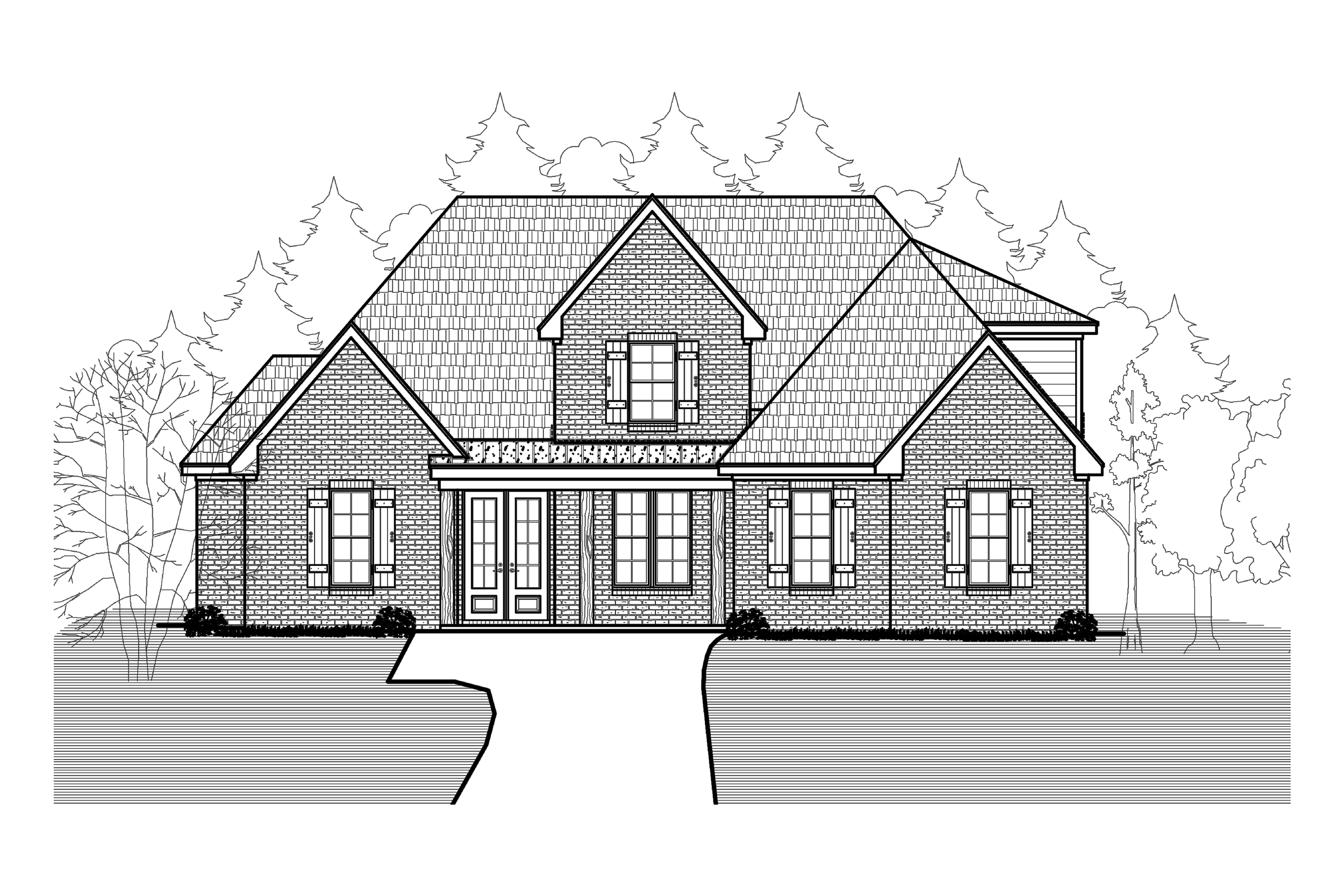 Creekside-Homes_28-74M2 (Elev. A - Triple - Courtyard)_Front Elevation.png