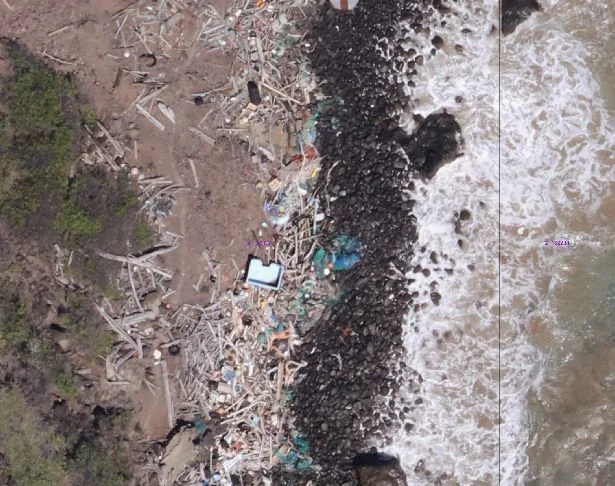 Mapping Marine Debris