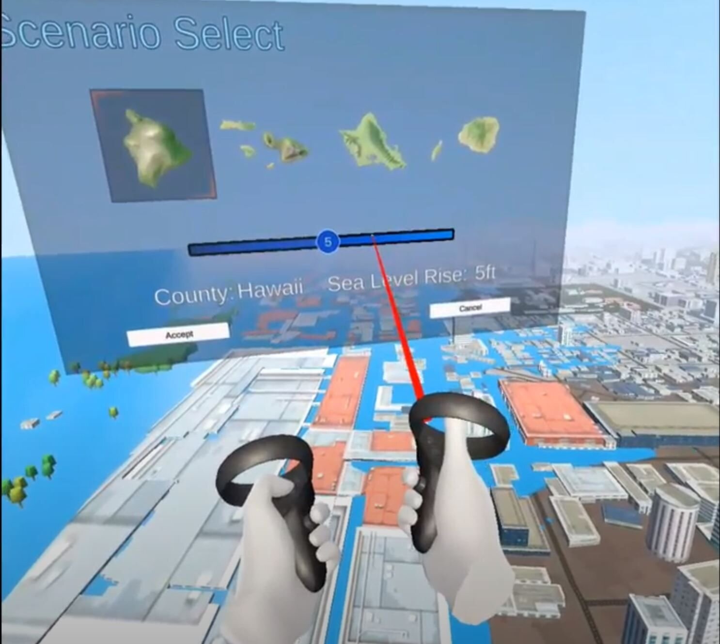 Sea Level Rise VR Experience