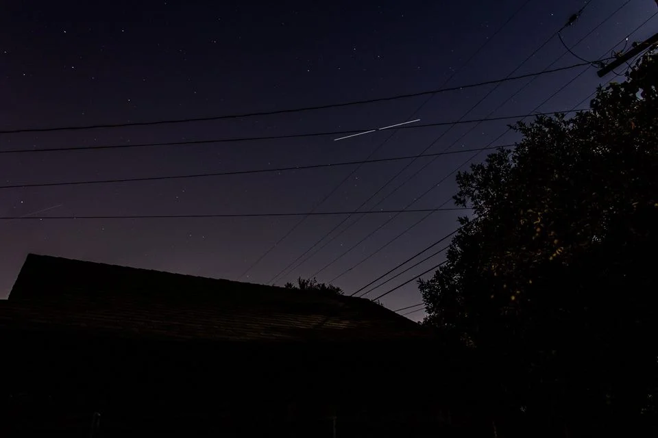Naked eye sighting of the ISS AND the Japanese HTV supply vehicle
