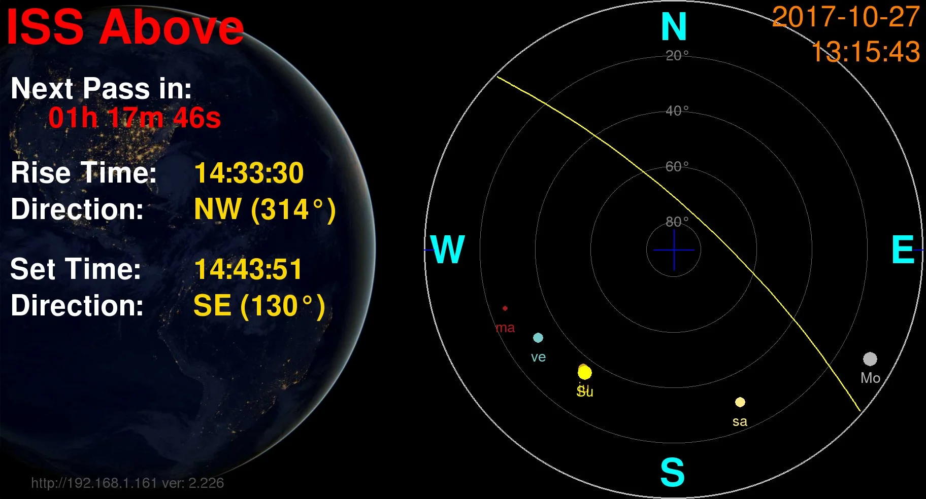 ISS-Above Latest Updates - version 2.232