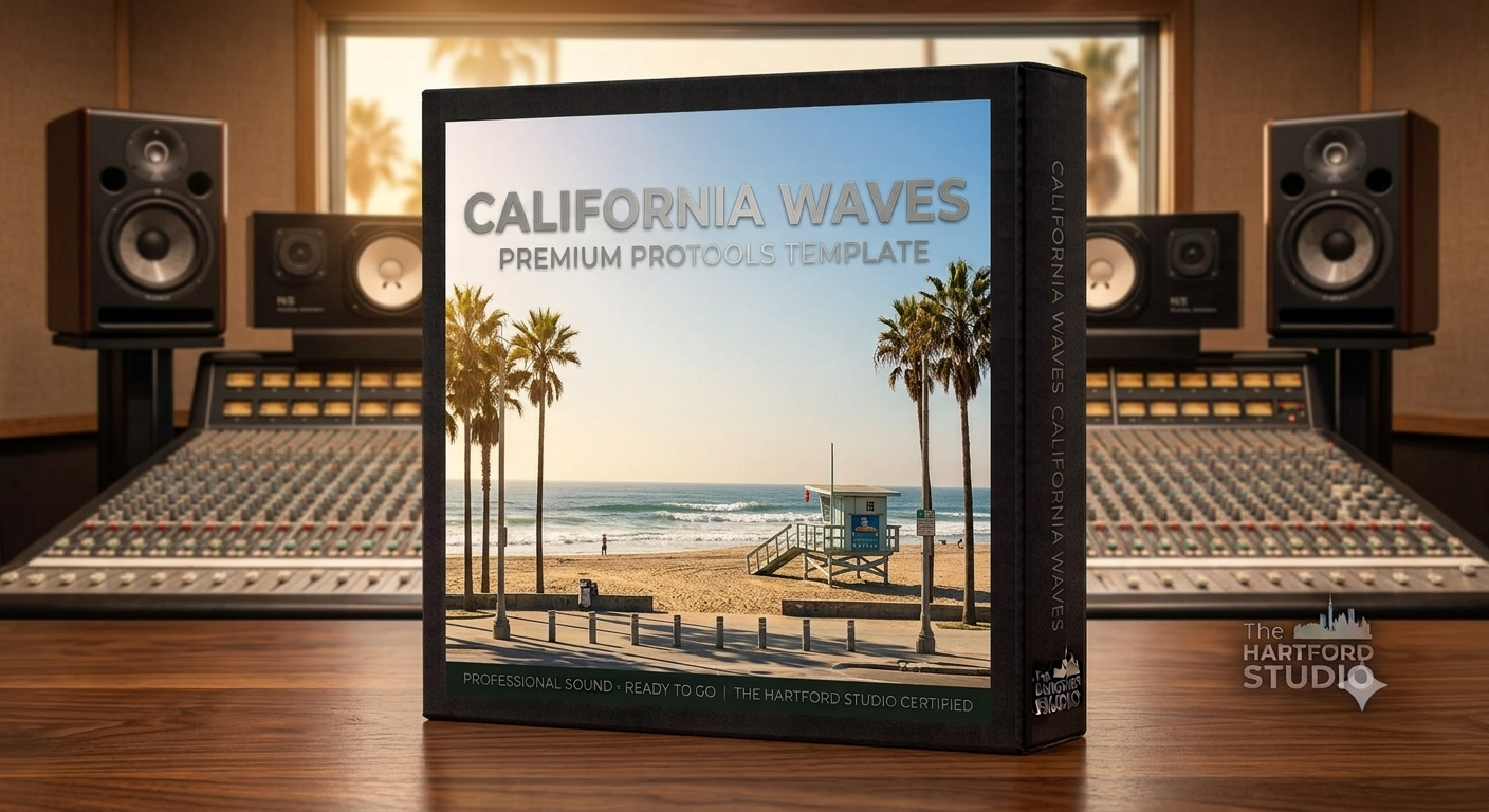 California Waves™ Production System – Essentials Edition | Professional Pro Tools Recording & Mixing Template