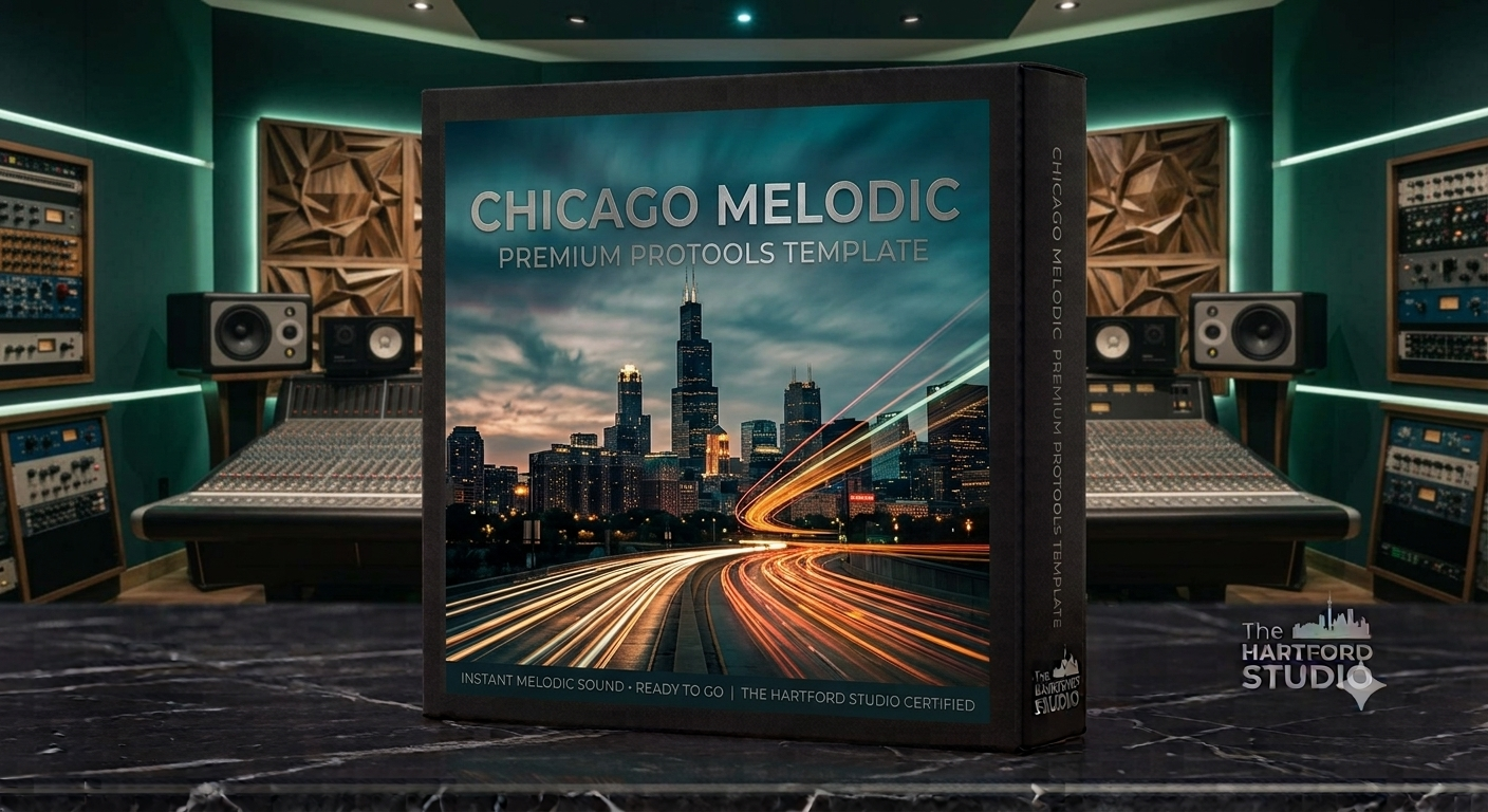 Chicago Melodic™ Production System – Pro Edition | Professional Pro Tools Recording & Mixing Template