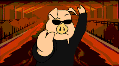 The Meatrix is actually a real website/video about factory farming.