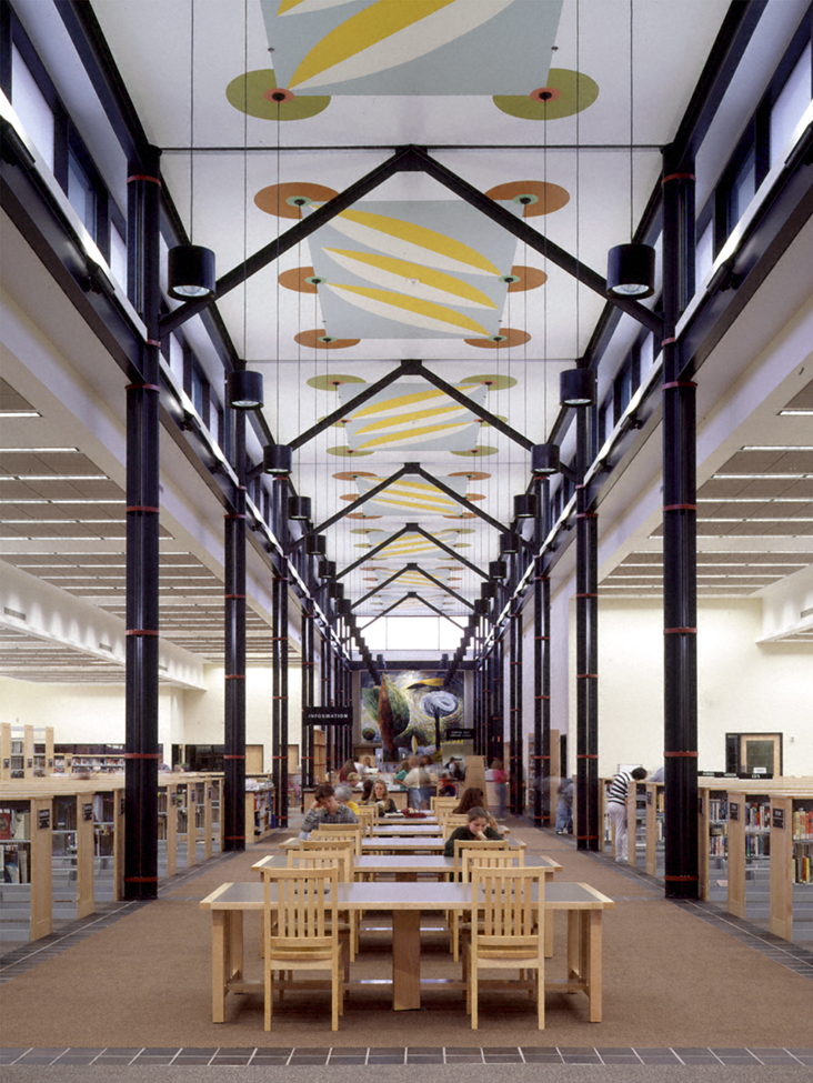 Midland Library Interior
