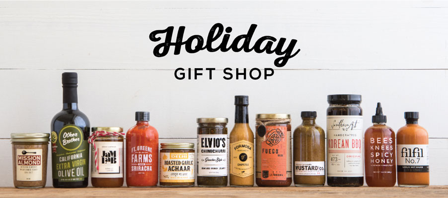 Have y'all heard of Hatchery ? If not, I am about to rock your world...especially if you are a fellow foodie! This company travels the country, going to farmers markets, family farms, and meeting the peoplebehind some amazing food products. They want YOU to meet these talented people and see/taste what they have to offer. Give the gift of a "Tasting Box," where you receive a monthly box of their favorite small-batch products. Or go online and pick out some of your favorites to gift someone who loves being in the kitchen and supporting small business owners across the country! 