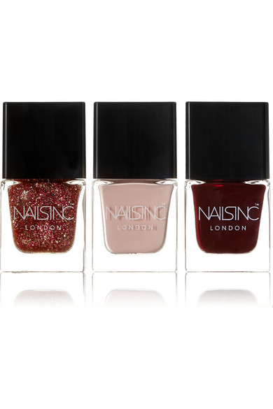  Another fun, glam stocking stuffer! What perfect holiday colors for your nails! 