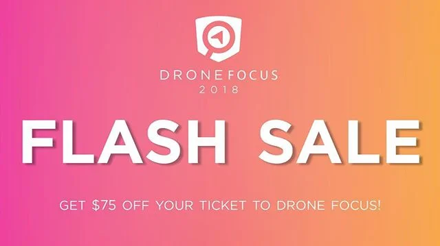 48 hour #flashsale for #DroneFocus in going on. Go to: http://bit.ly/2FiRm8i
Use discount code DRONEFLASH
We are speaking there along w leaders from the #UAS and #autonomy industries - should be a great event!
#drone #uav #dronesatwork