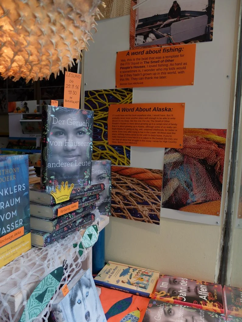 Buchpalast showing their Alaska love. Photo credit: Katrin Ruger, Buchplast