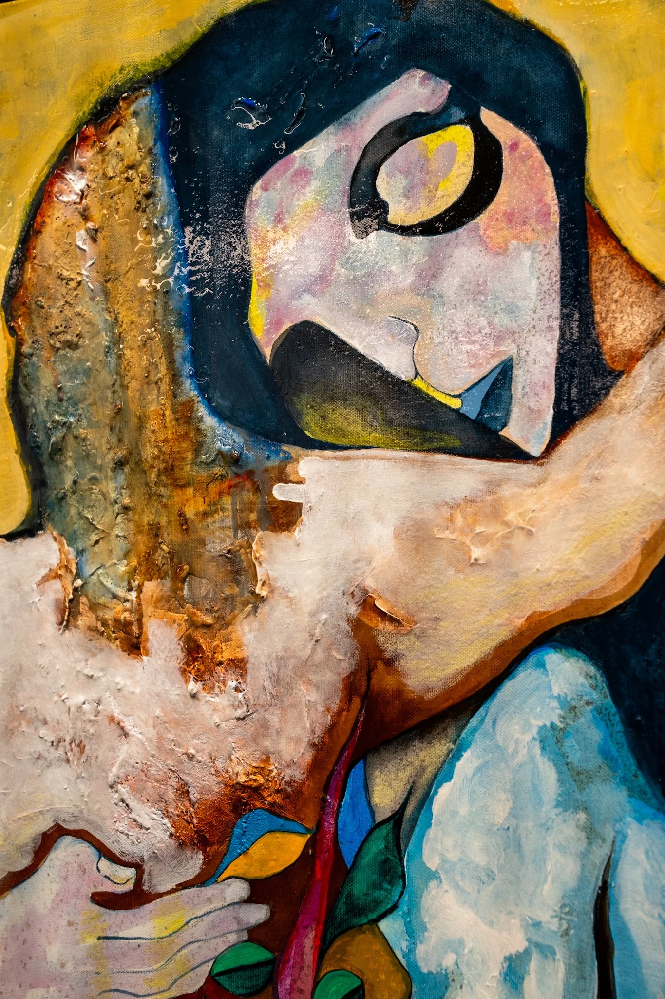 huggers painting by Galban.JPG