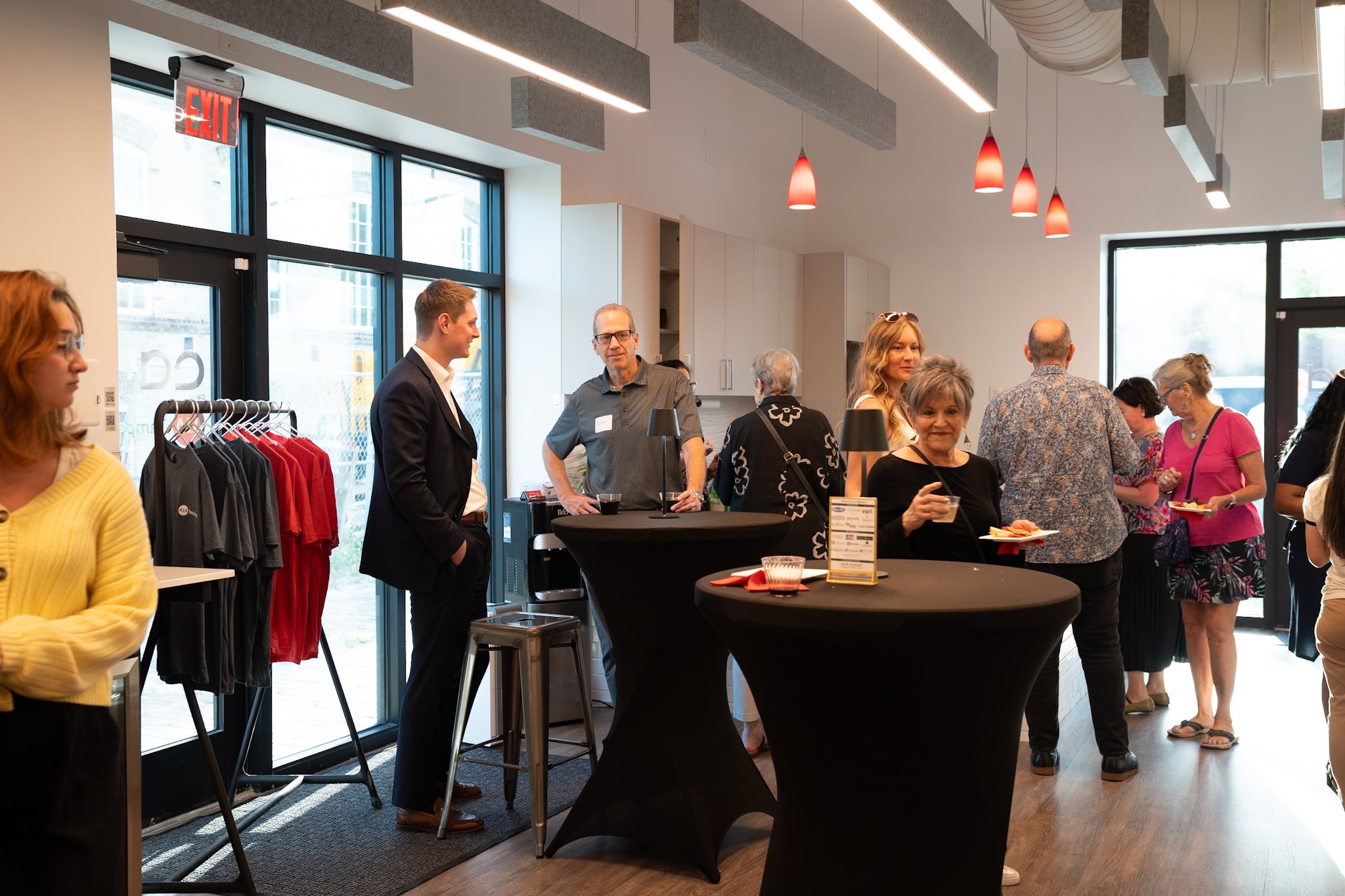 people at Gaudi Exhibit.JPG