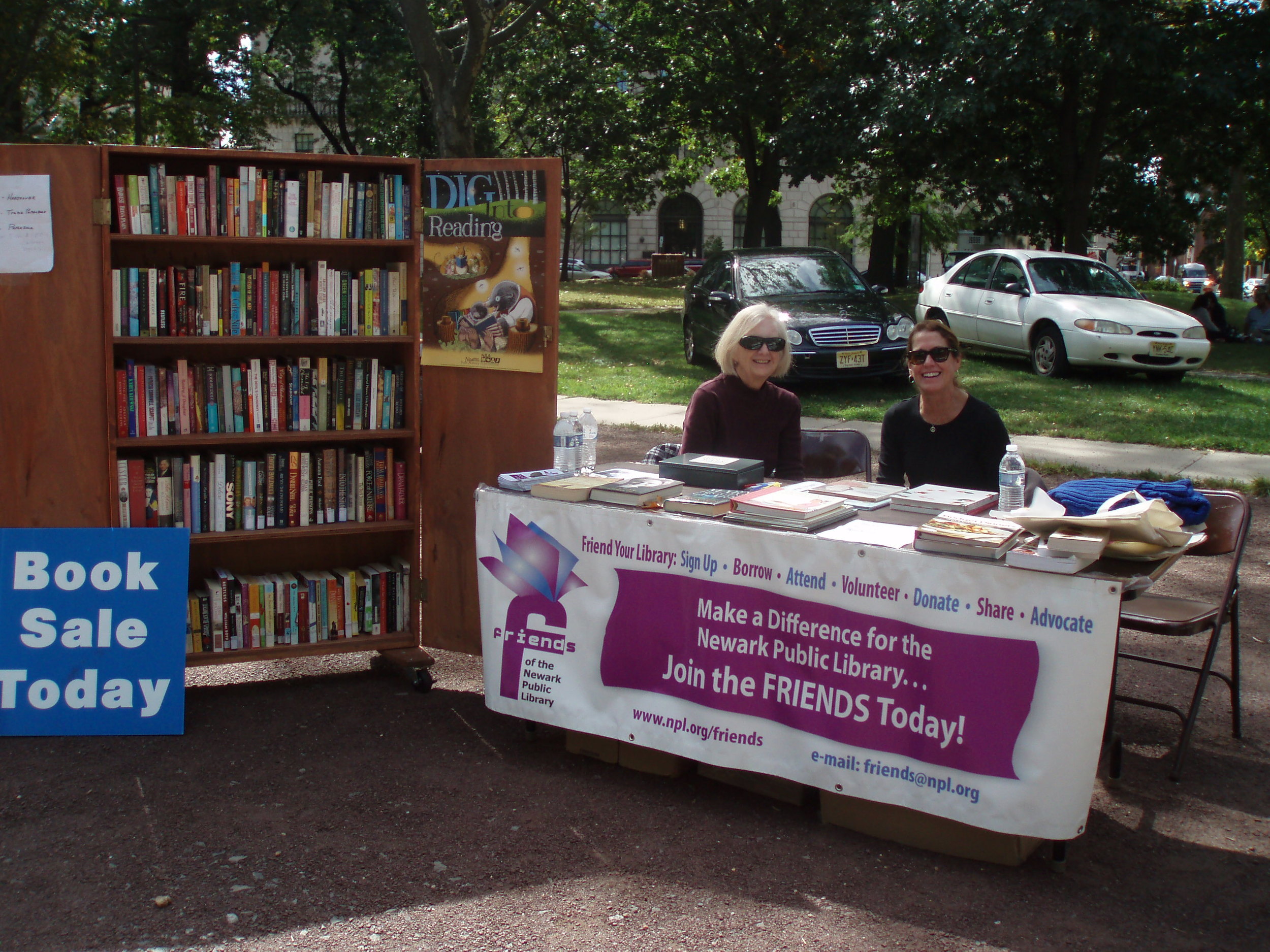 Book Sale at Washington Park