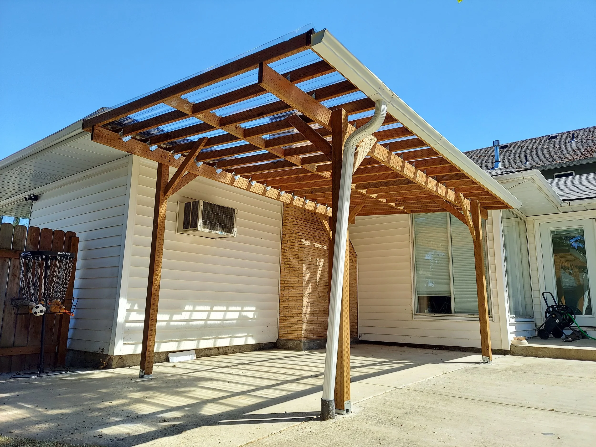 outside driveway cover