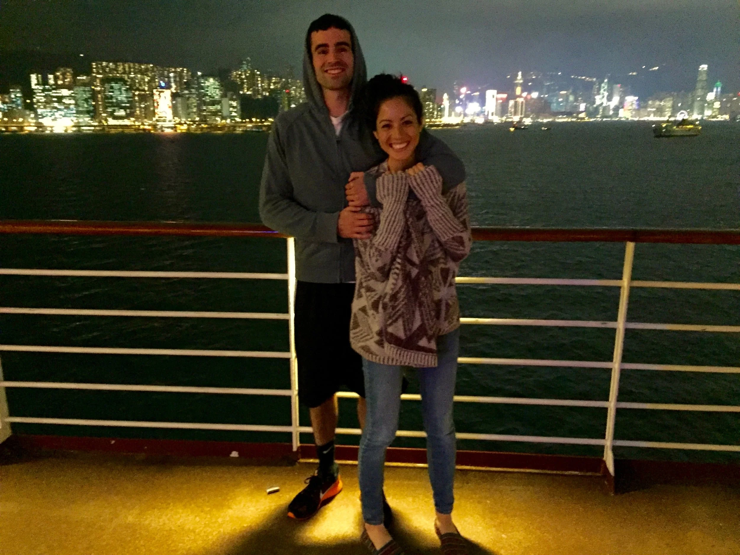  Hands down, HK had the BEST skyline, especially at night!&nbsp; 