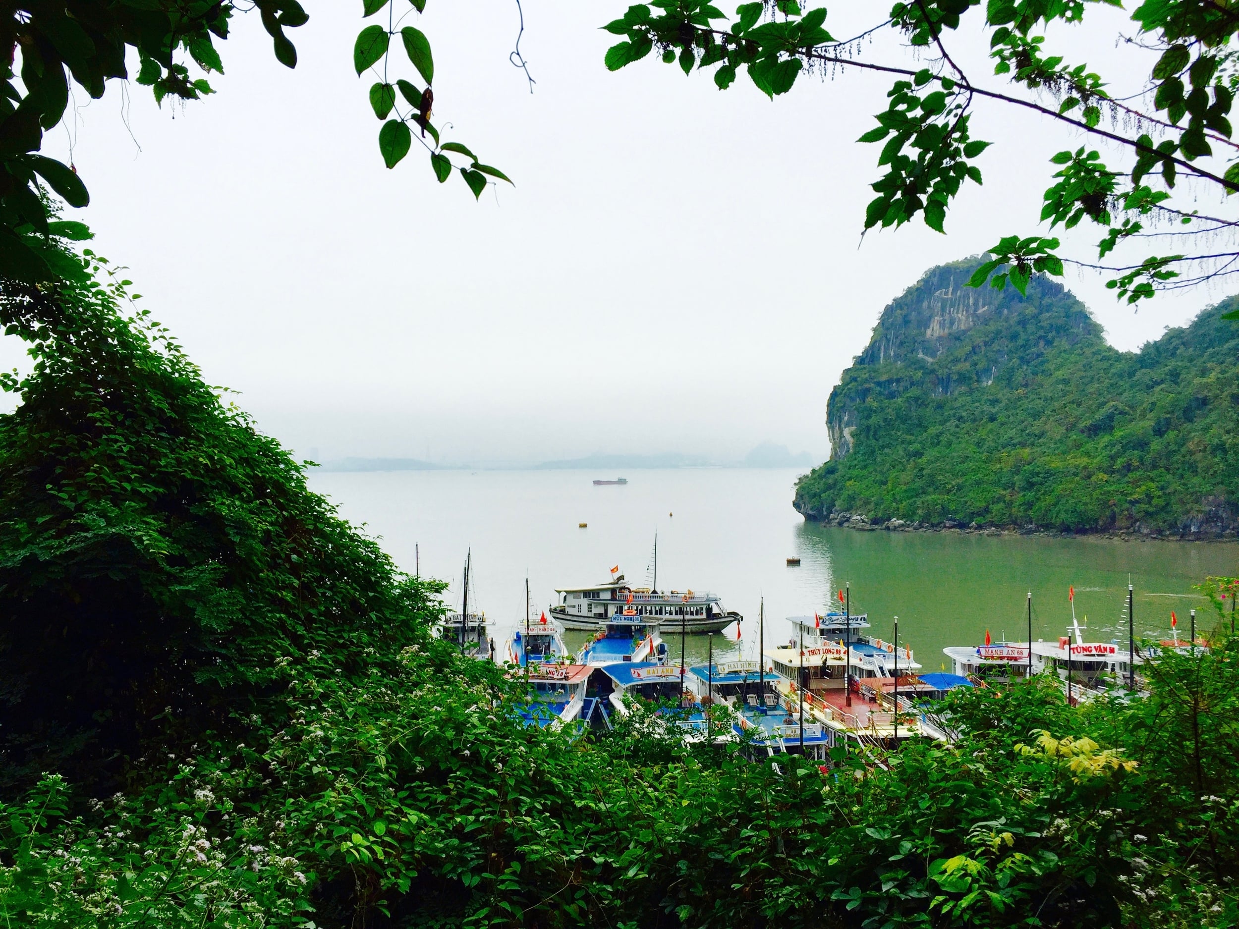  Breathtaking view of Halong Bay. 