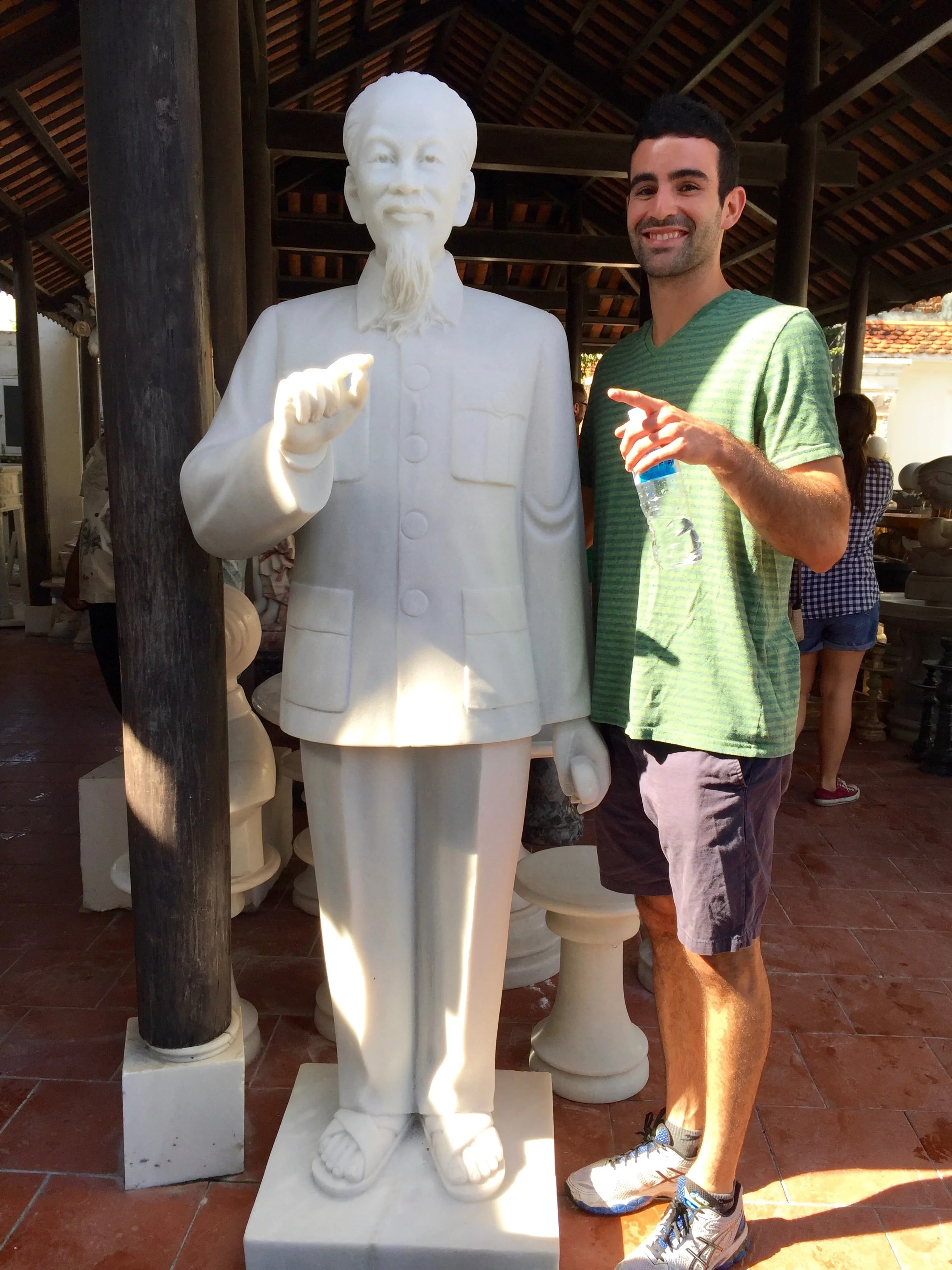  Derek and Ho Chi Minh.&nbsp; 