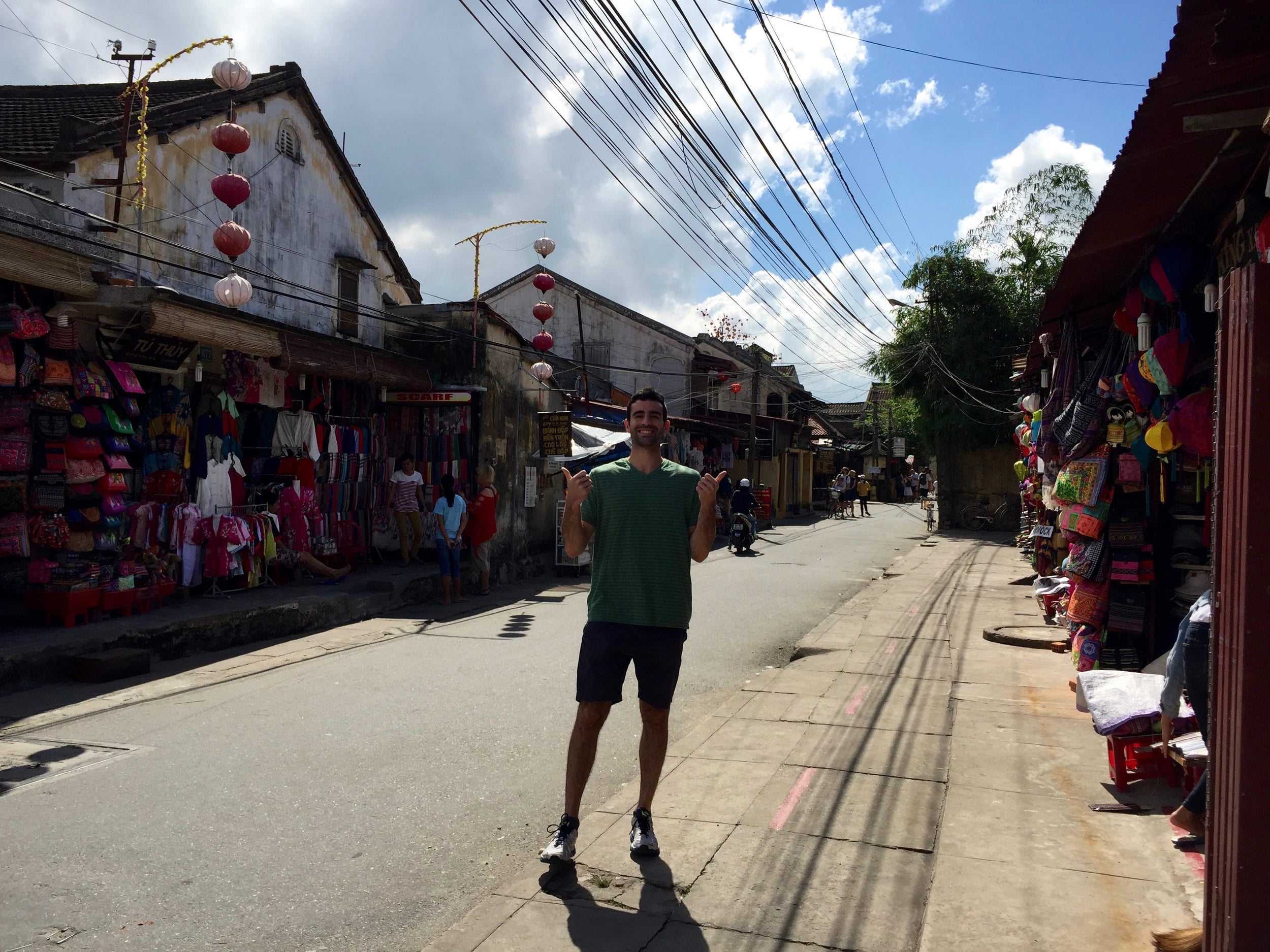  Hoi An is a cute merchant town filled with lots of shops and restaurants.&nbsp;It is filled with tons of historic temples, bridges, and houses too.&nbsp; 