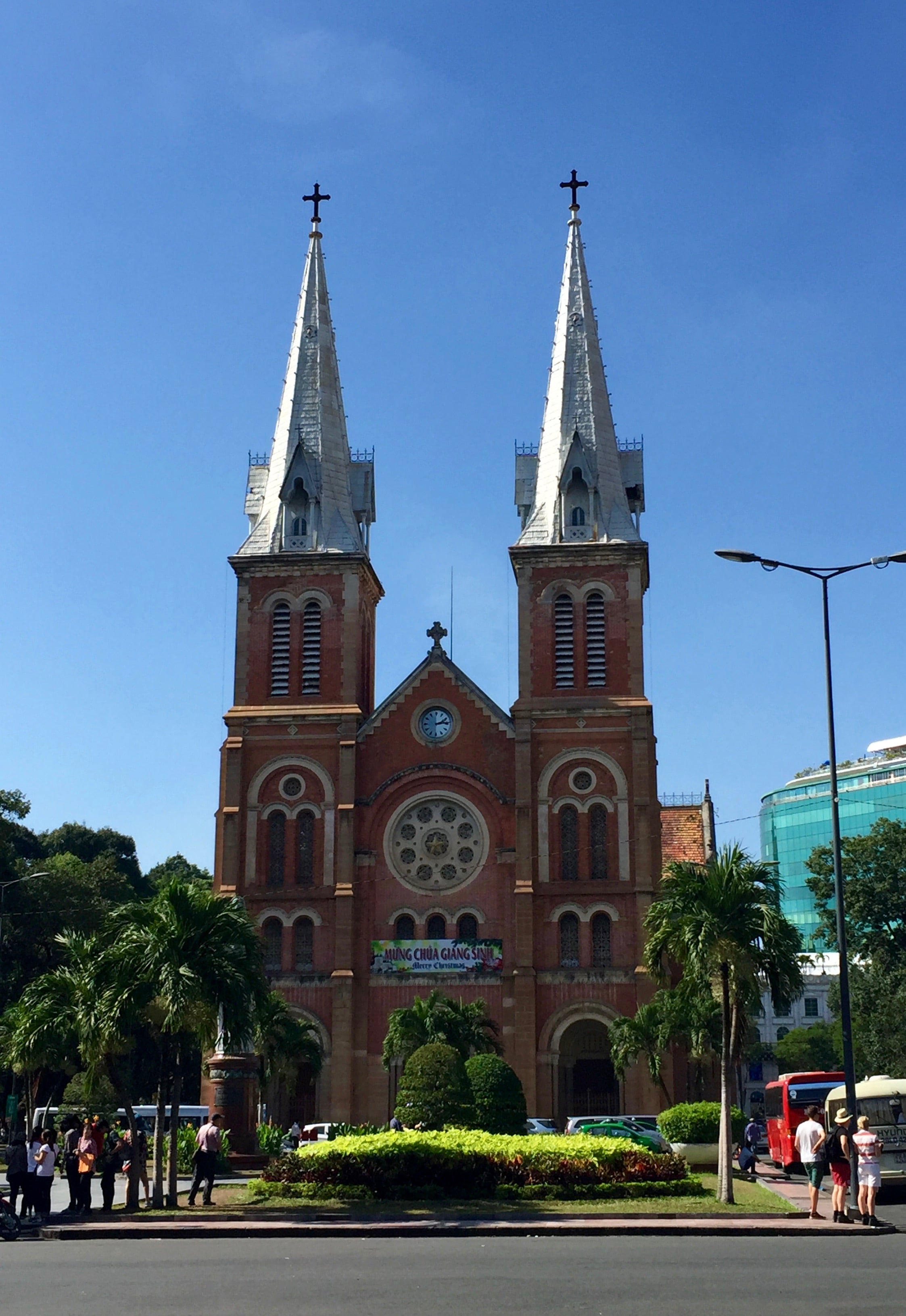  Saigon's Notre Dame Cathedral. 