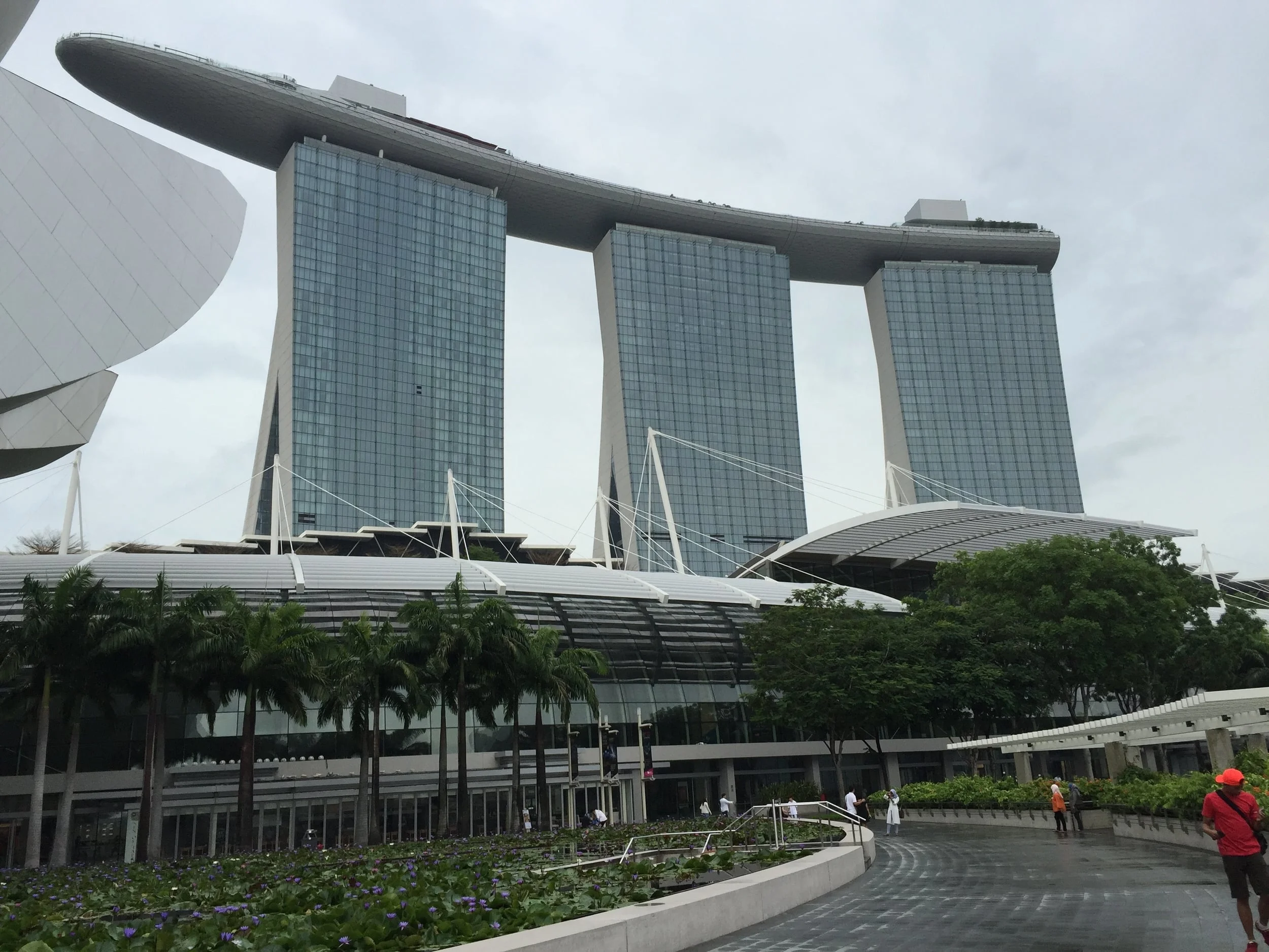  Marina Bay Sands! Coolest building ever. 