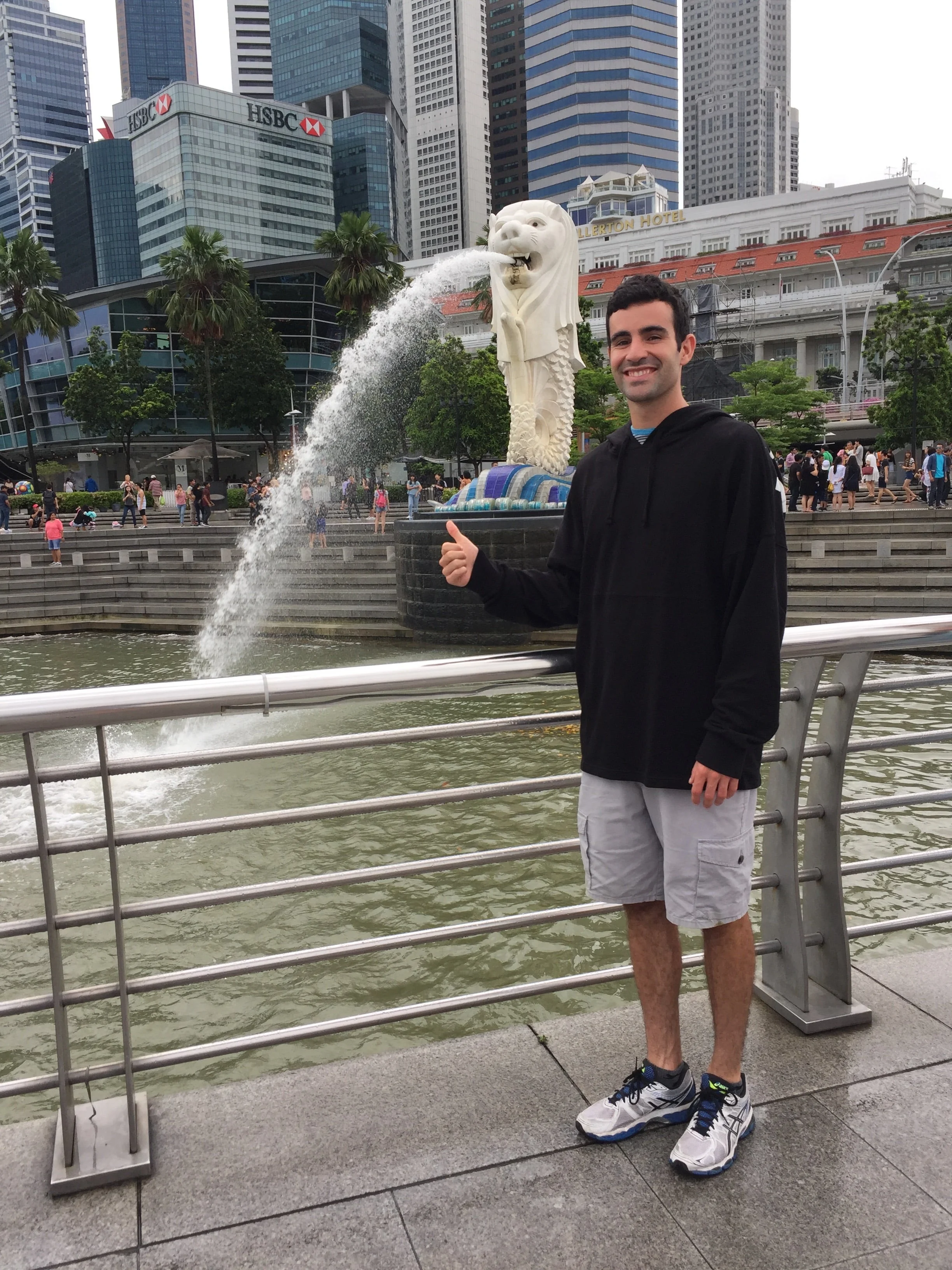  The famous Merlions! 