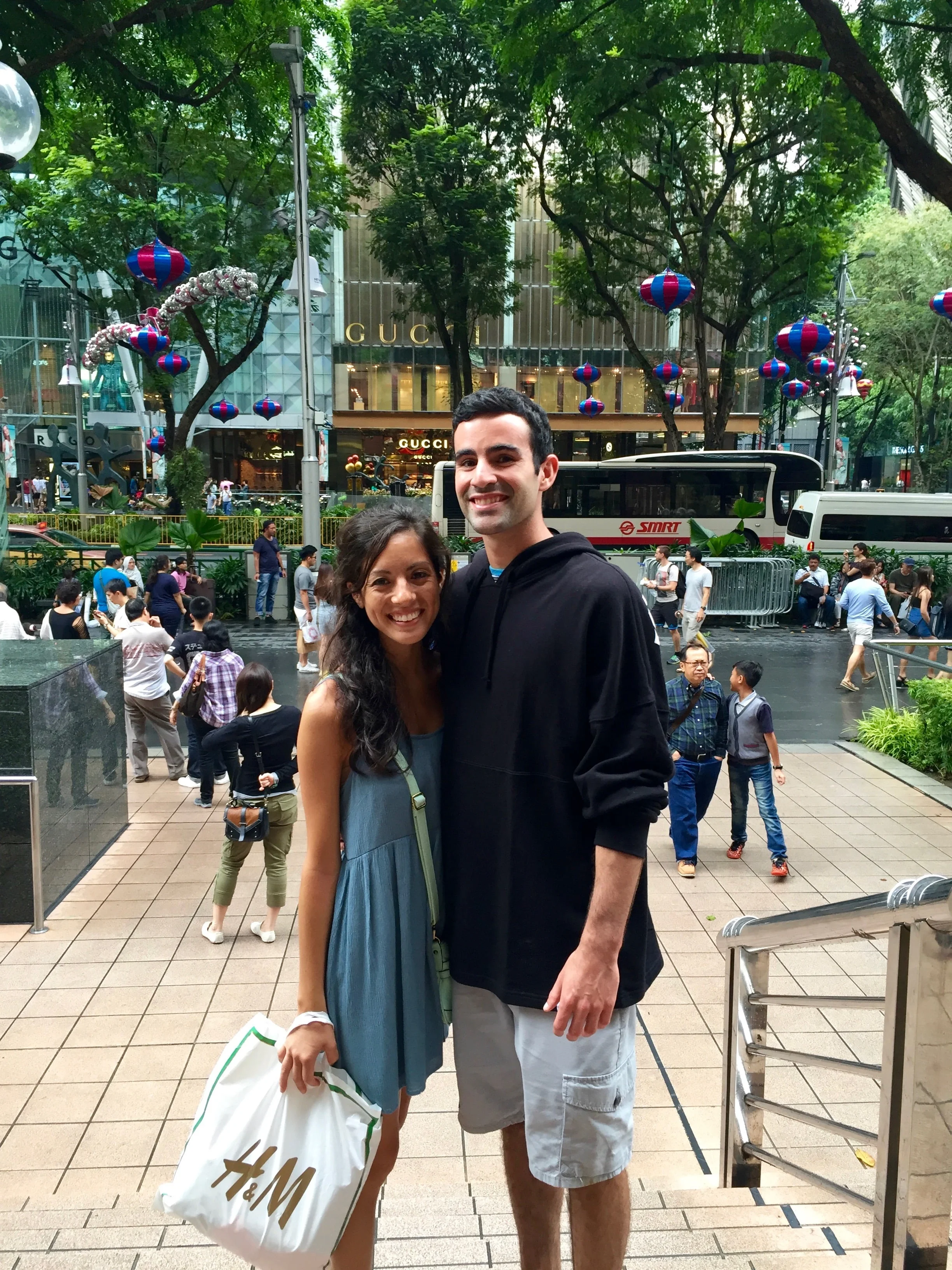  Orchard Road, one of my favorite spots. So crowded though! 