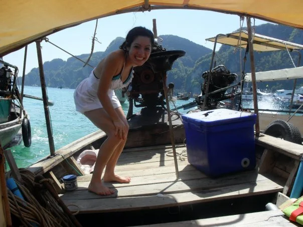 4. THAILANDFavorite Memory: Cliff jumping in Koh Phi Phi, the most beautiful and stunning islands I’ve ever been to in my life. I jumped from a pretty high cliff and ended up spraining my tail bone because I hit the water so hard. It was worth it, a…