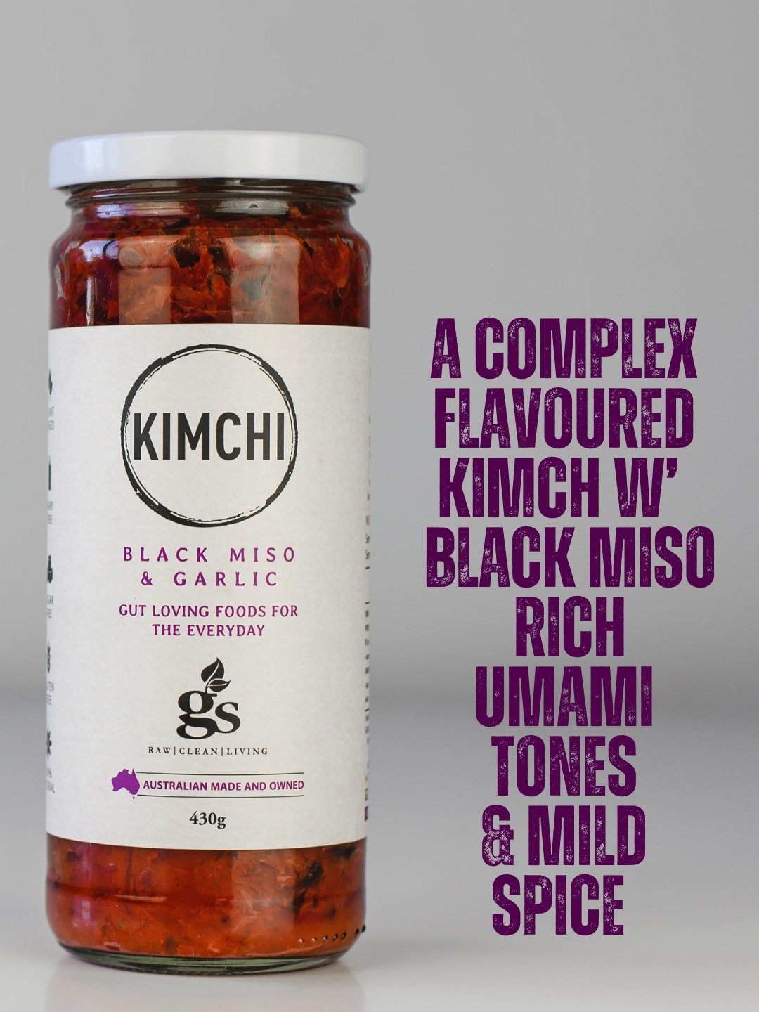 KIMCHI | Black Miso &amp; Garlic