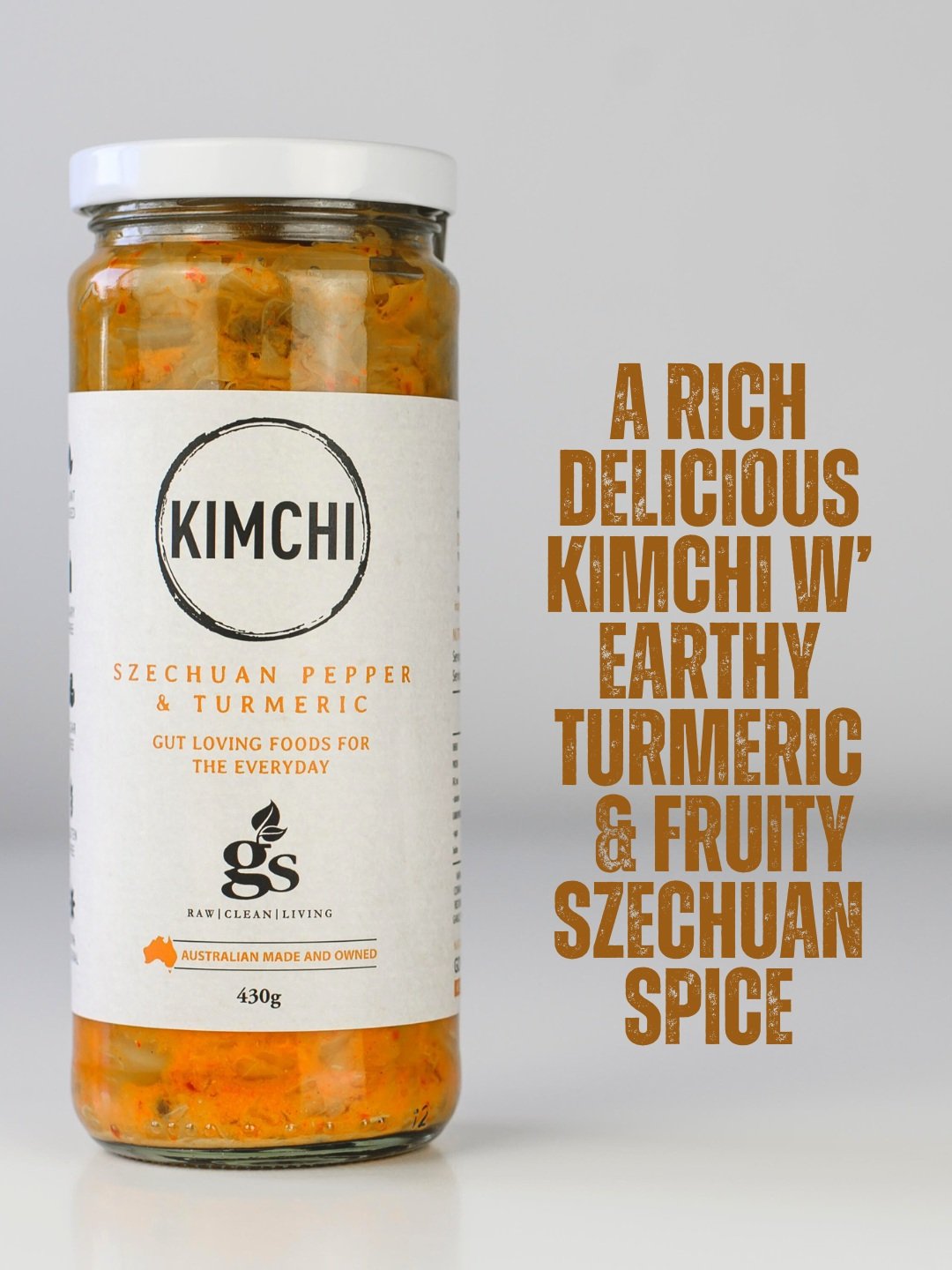 KIMCHI | Szechuan Pepper &amp; Turmeric