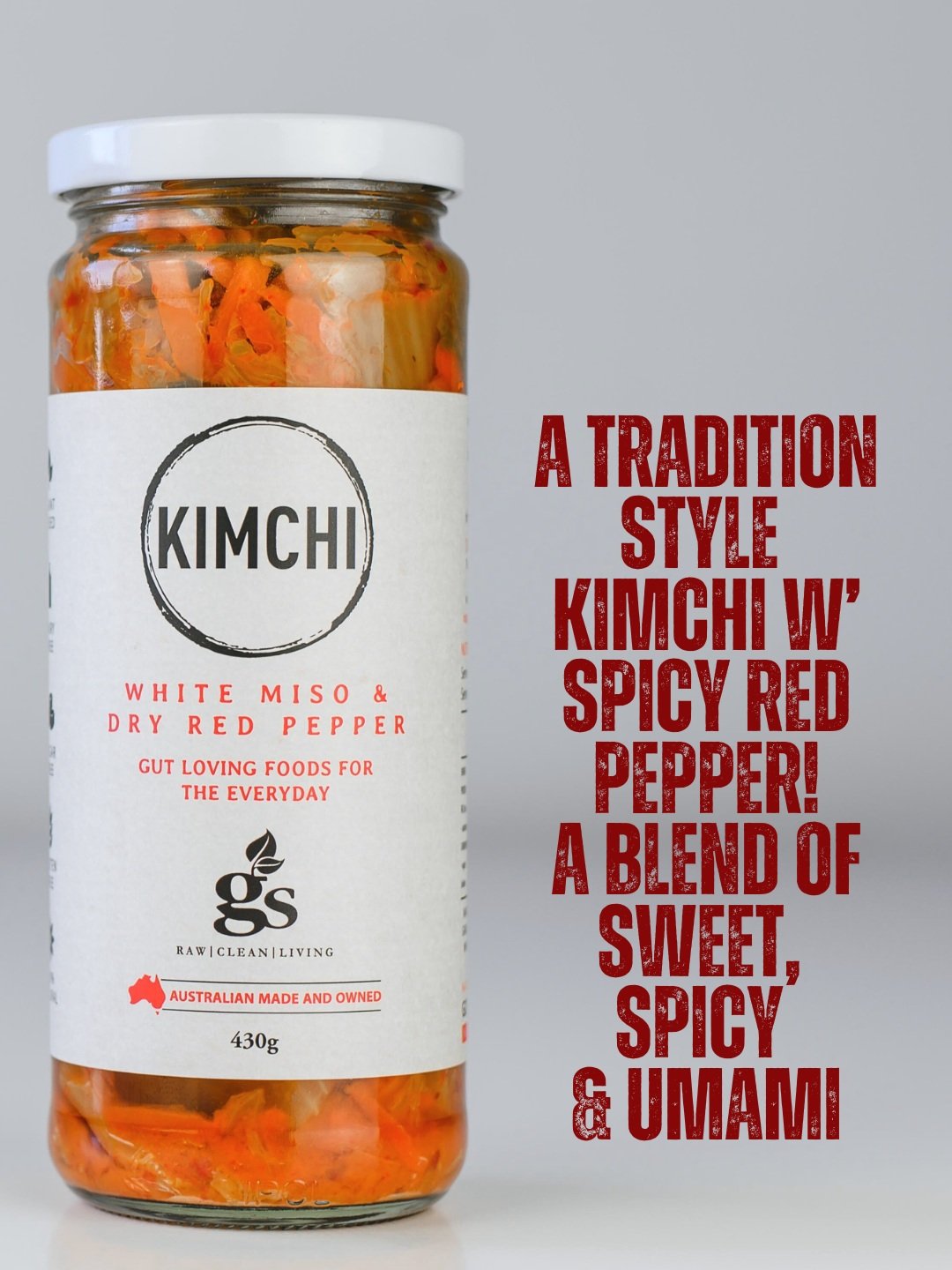 KIMCHI | White Miso &amp; Dry Red Pepper