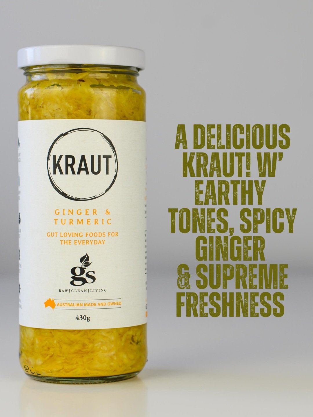 KRAUT | Ginger &amp; Turmeric