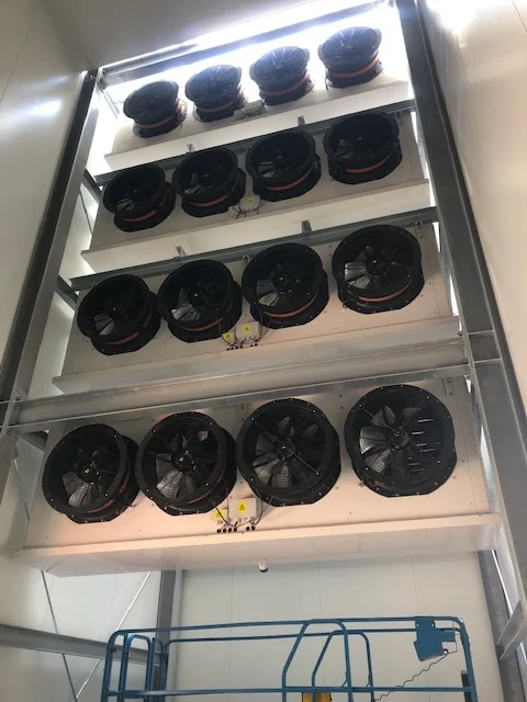 Large fully automated carton blast freezer - refrigeration by TTRA