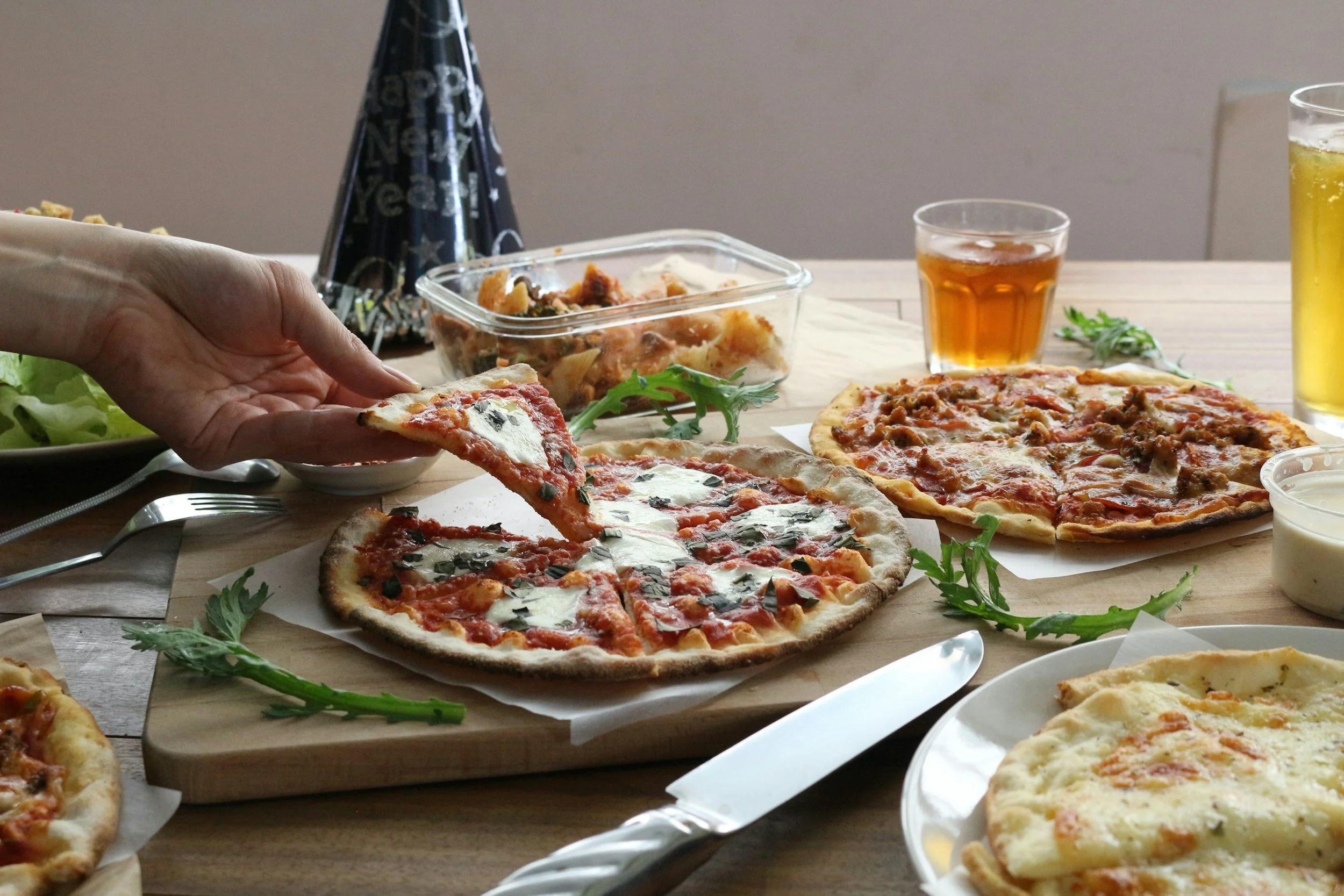 Good times and great games! Game Night and Pizza