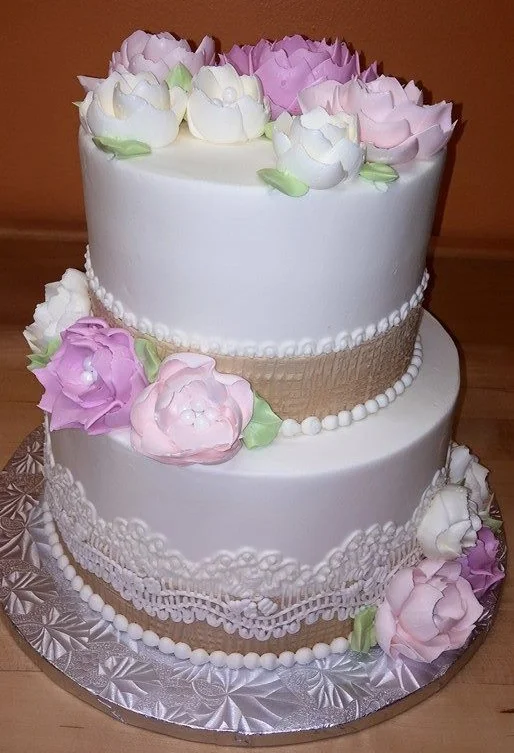 Burlap & Lace Baby Shower