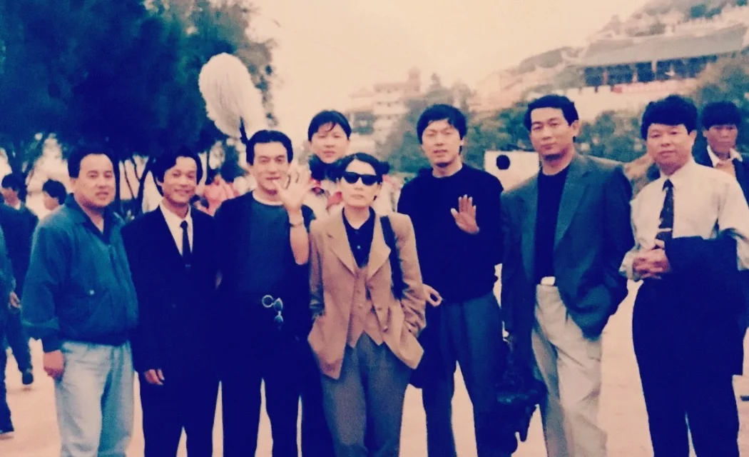 Filming documentary MAZU (2000)