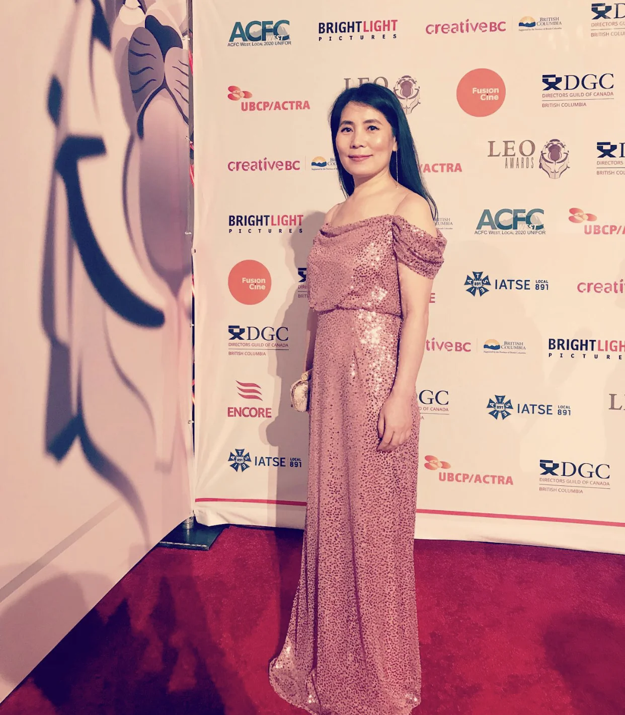 Fiona at Leo Awards 2019 - Blood and Water season 2 is nominated for Best TV series