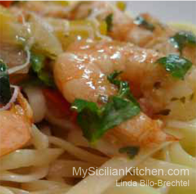Shrimp Linguini