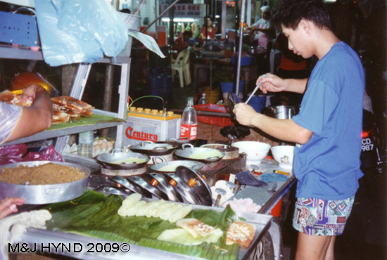 Panang hawker stall