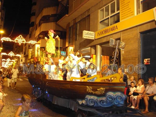 Santa Pola Annual Fiesta 2010, Spain