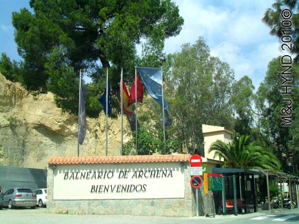 spain Archena Murcia Spa Resort Balneario de Archena mineral medicinal spring town