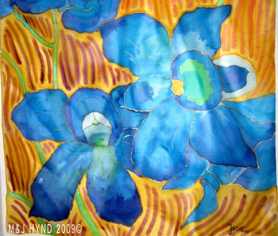 Jacqui Hynd: SILK PAINTING