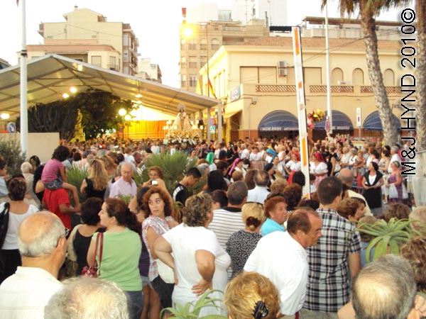 spain santa Pola Fiesta La Virgen del Carmen