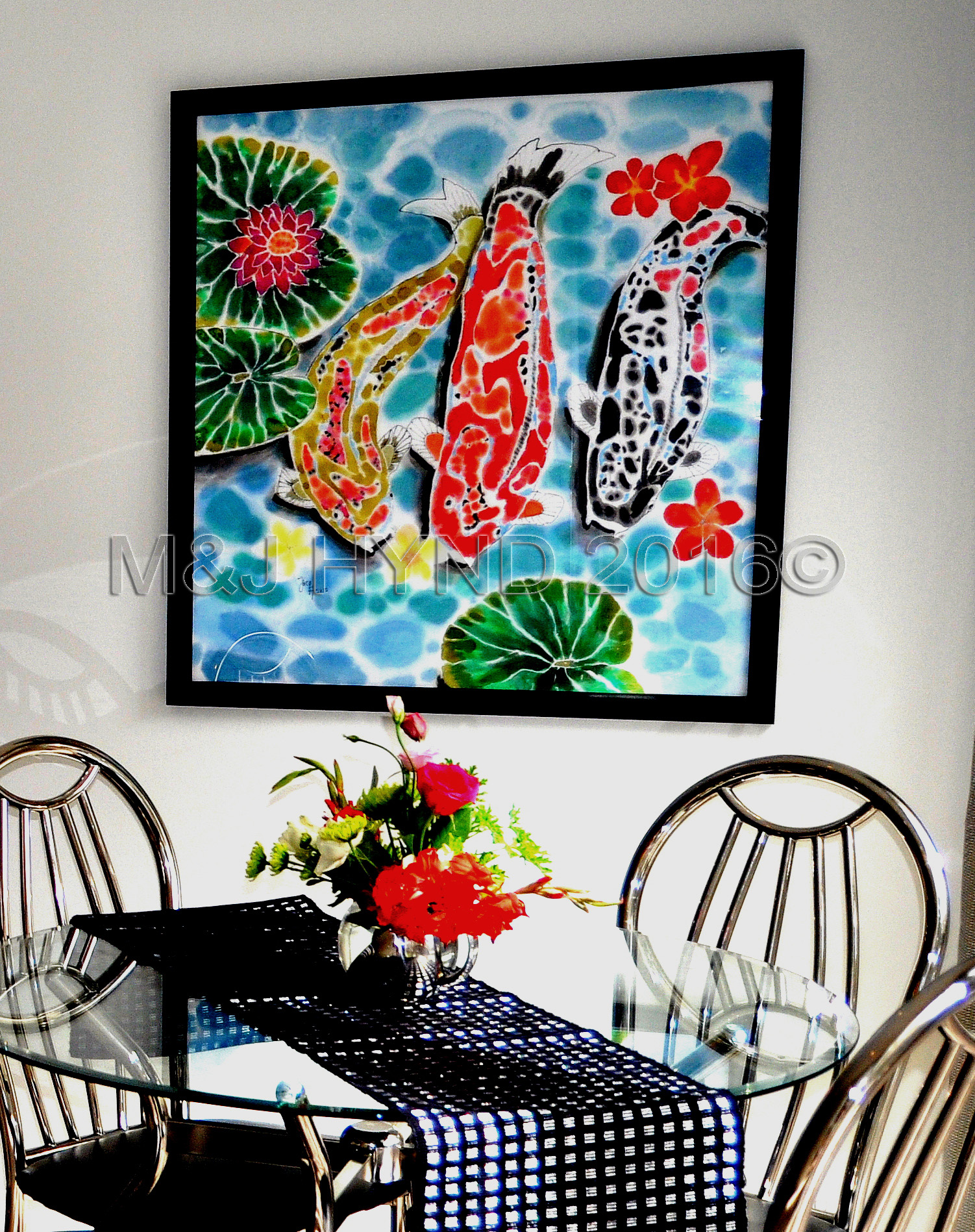 Jacqui Hynd: silk painting