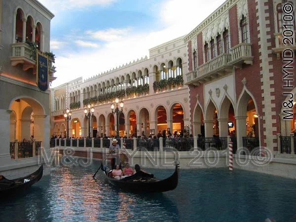 Lagoon in The Venetian, Las Vegas