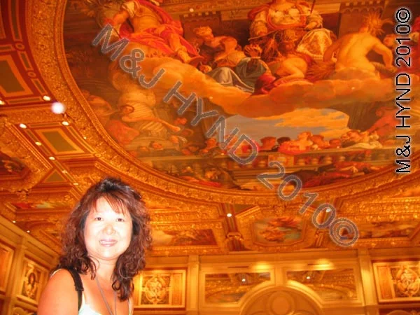 Foyer ceiling, The Venetian, Las Vegas