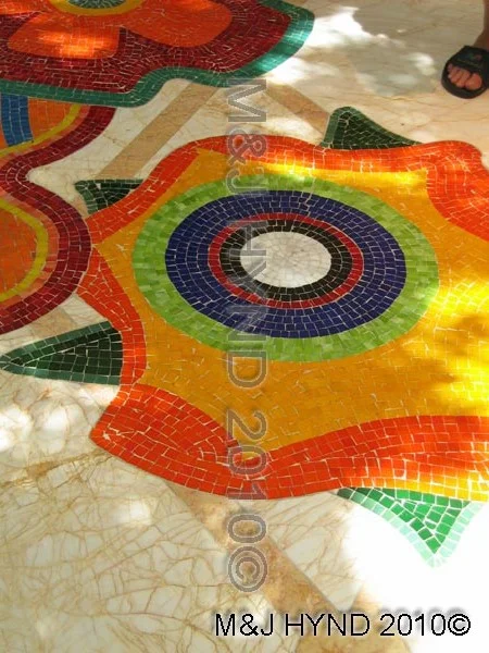 Mosaic floor, Wynns Casino, Las Vegas