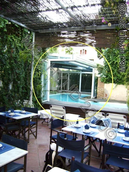 Hotel pool, Vilanova i la Geltru, Spain